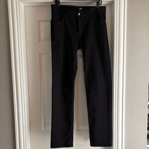 H&M Men's Black 33x33 Straight 5 Pocket Casual Pants